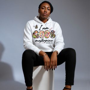 God's Masterpiece White Hoodie