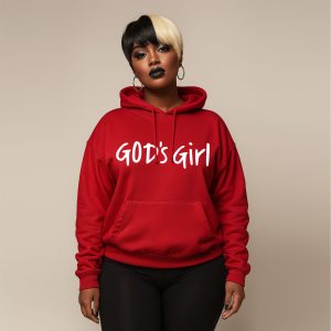 God's Girl Red Hoodie