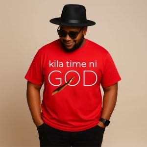 Kila Time Ni God Red Tee